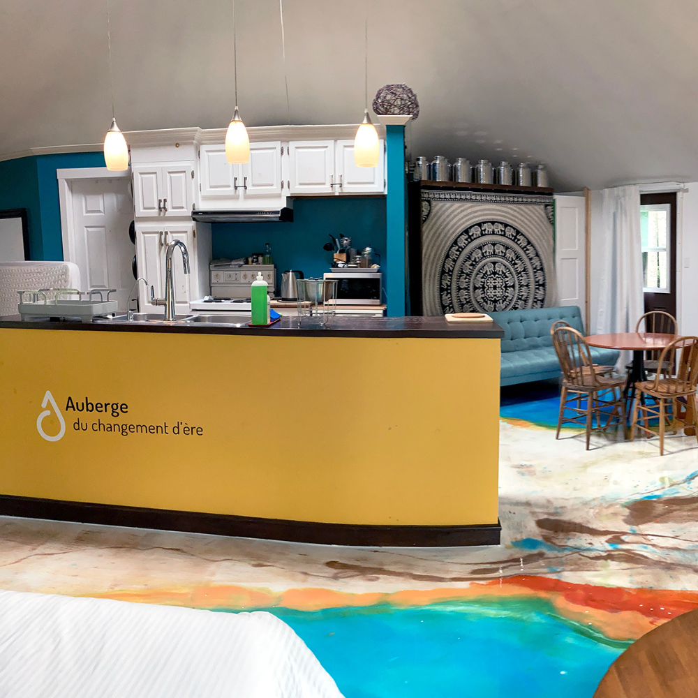 Séjour dans une yourte pour 2 à 4 personnes - Auberge du changement d'ère