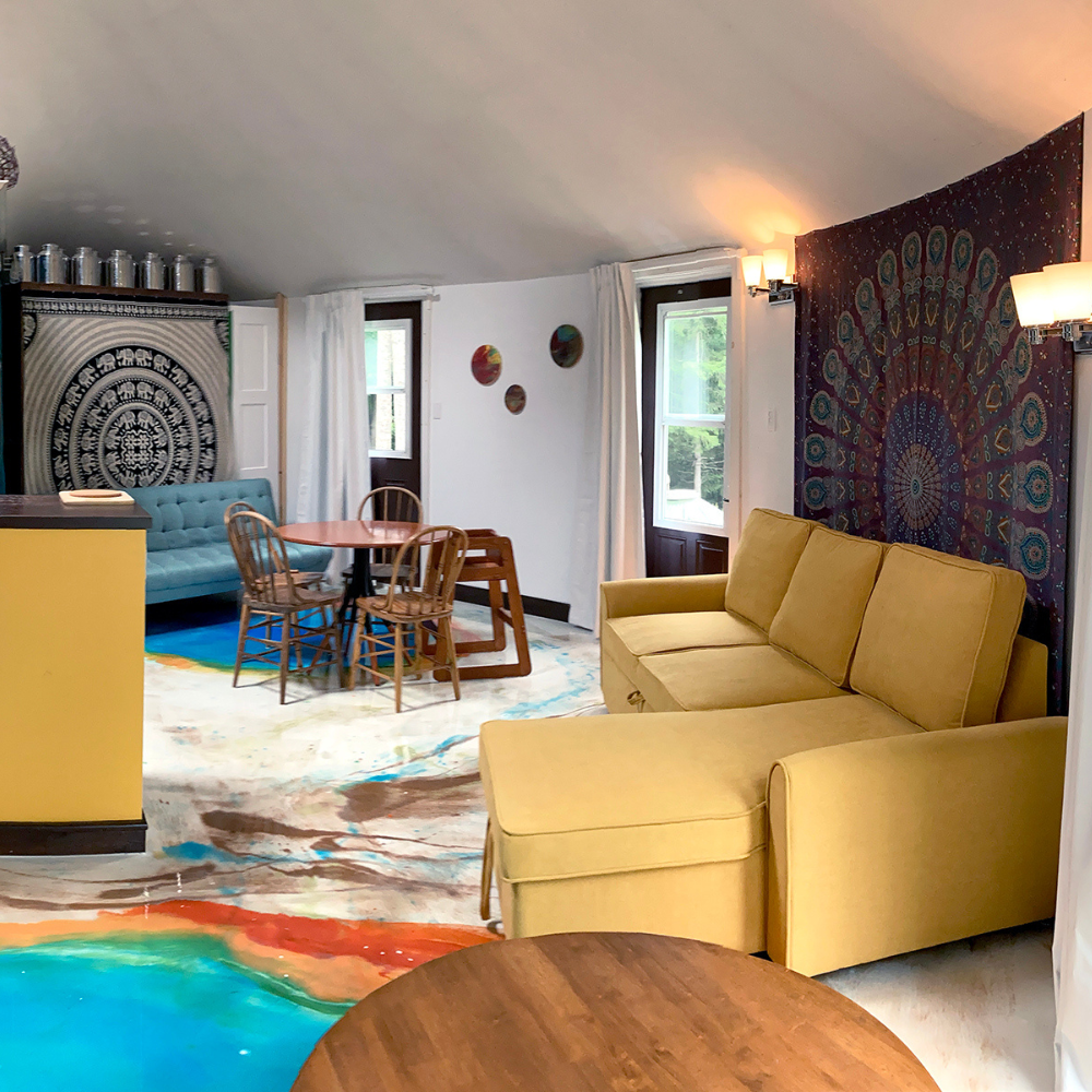 Séjour dans une yourte pour 2 à 4 personnes - Auberge du changement d'ère