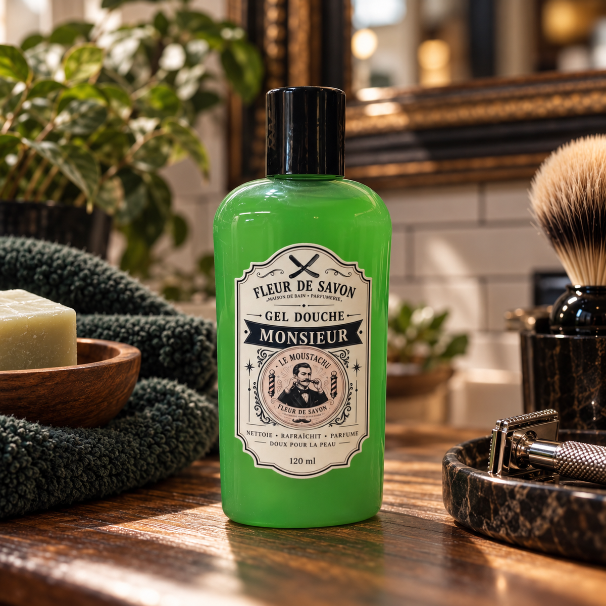 Gentleman Gel douche- Le Moustachu