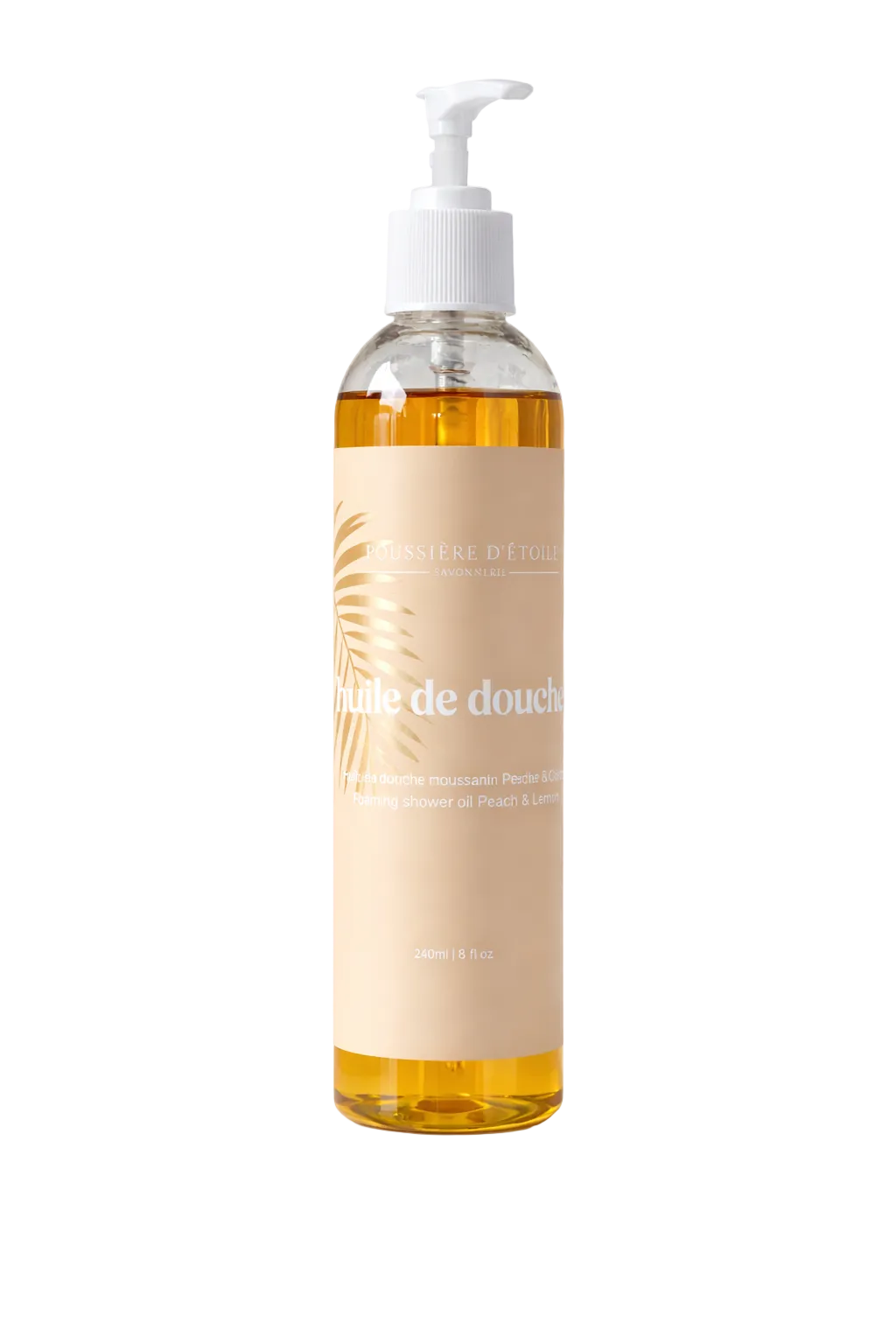 Huile de douche moussante Pêche & coco