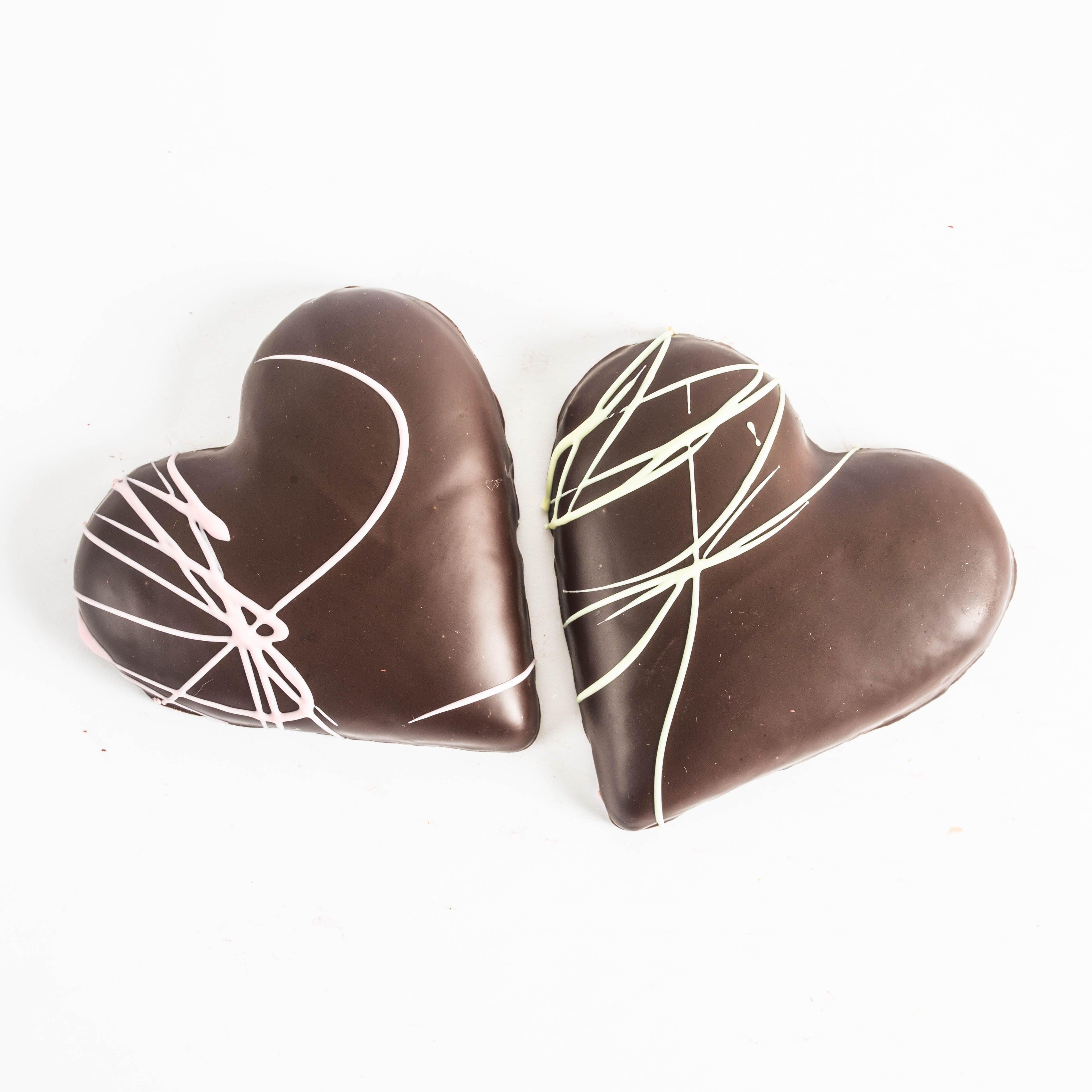 Coeur à la guimauve - Couleur Chocolat