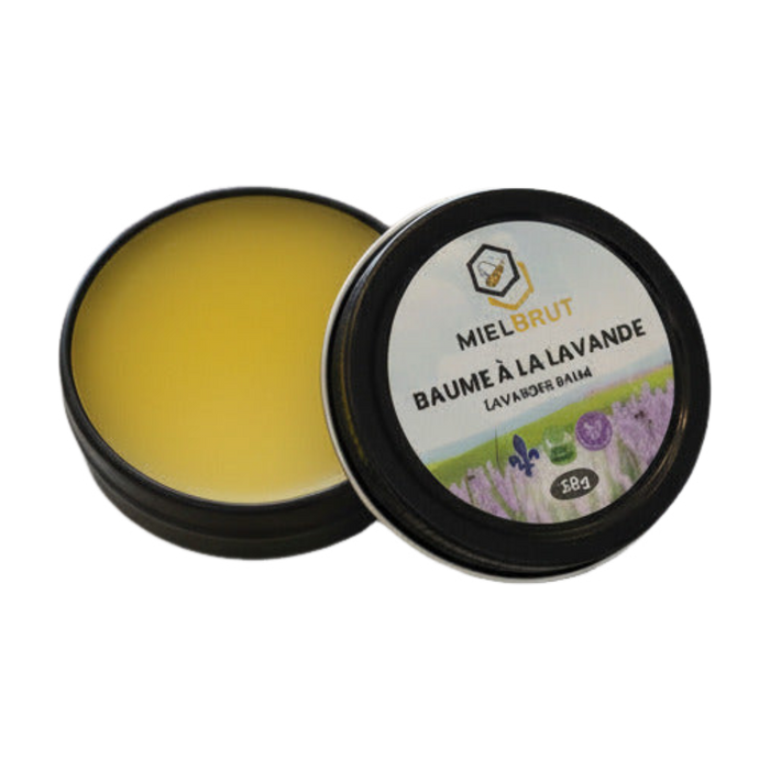 Baume à la cire d'abeille et à la lavande – Soulagement apaisant pour les peaux et les lèvres sèches