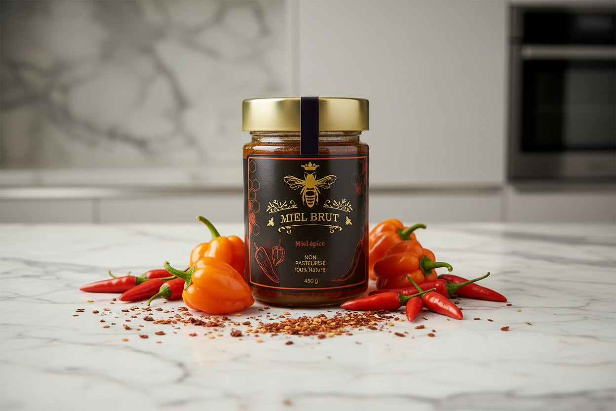 Spicy Honey Infused with Heat: Spice Up Your Palate