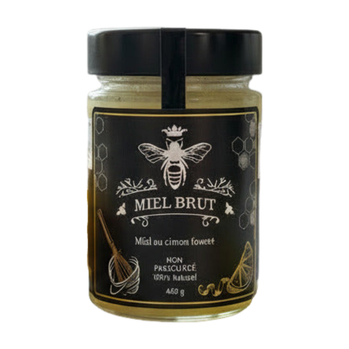 Miel fouetté au citron