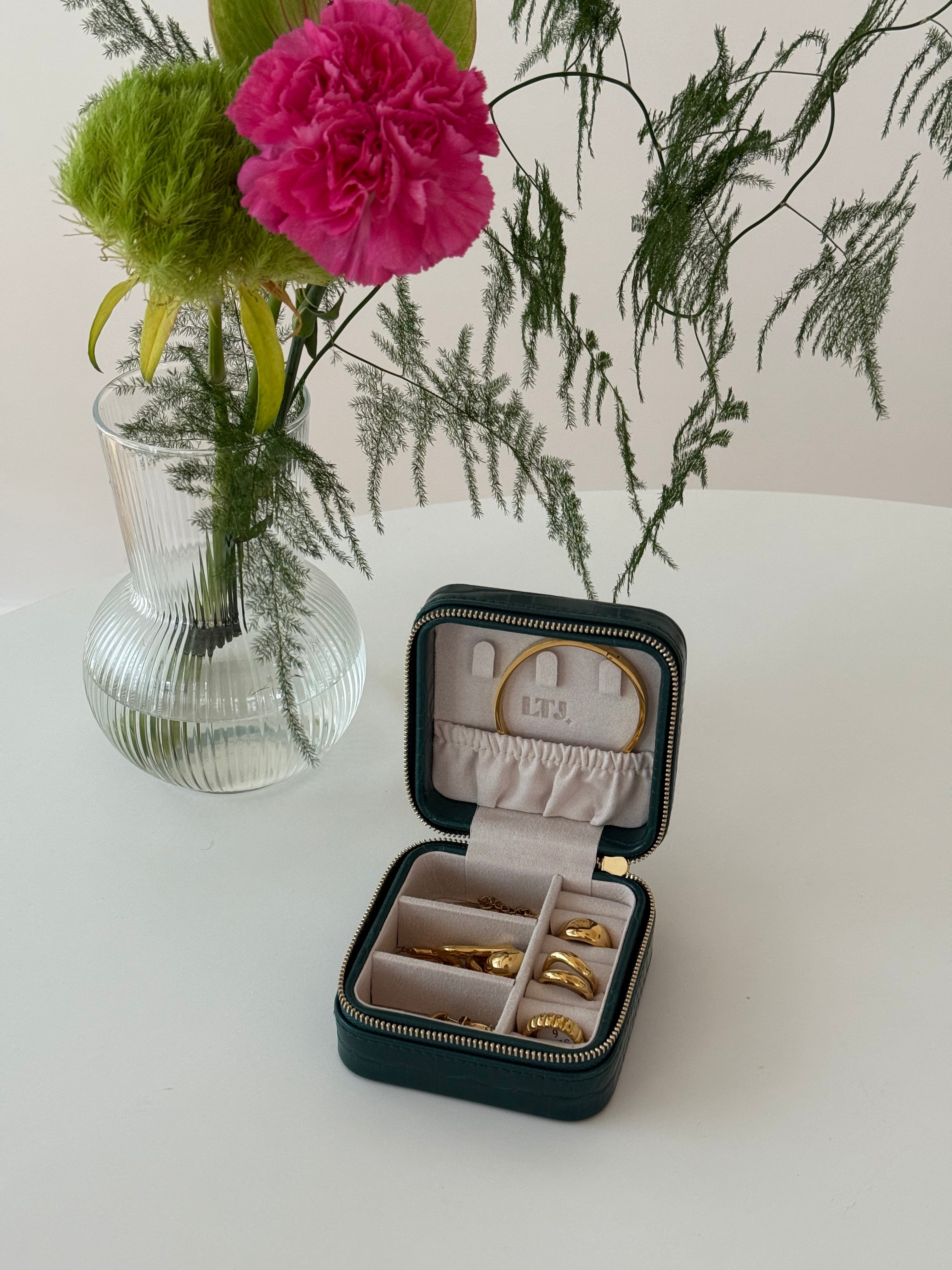 Boîte bijoux carré