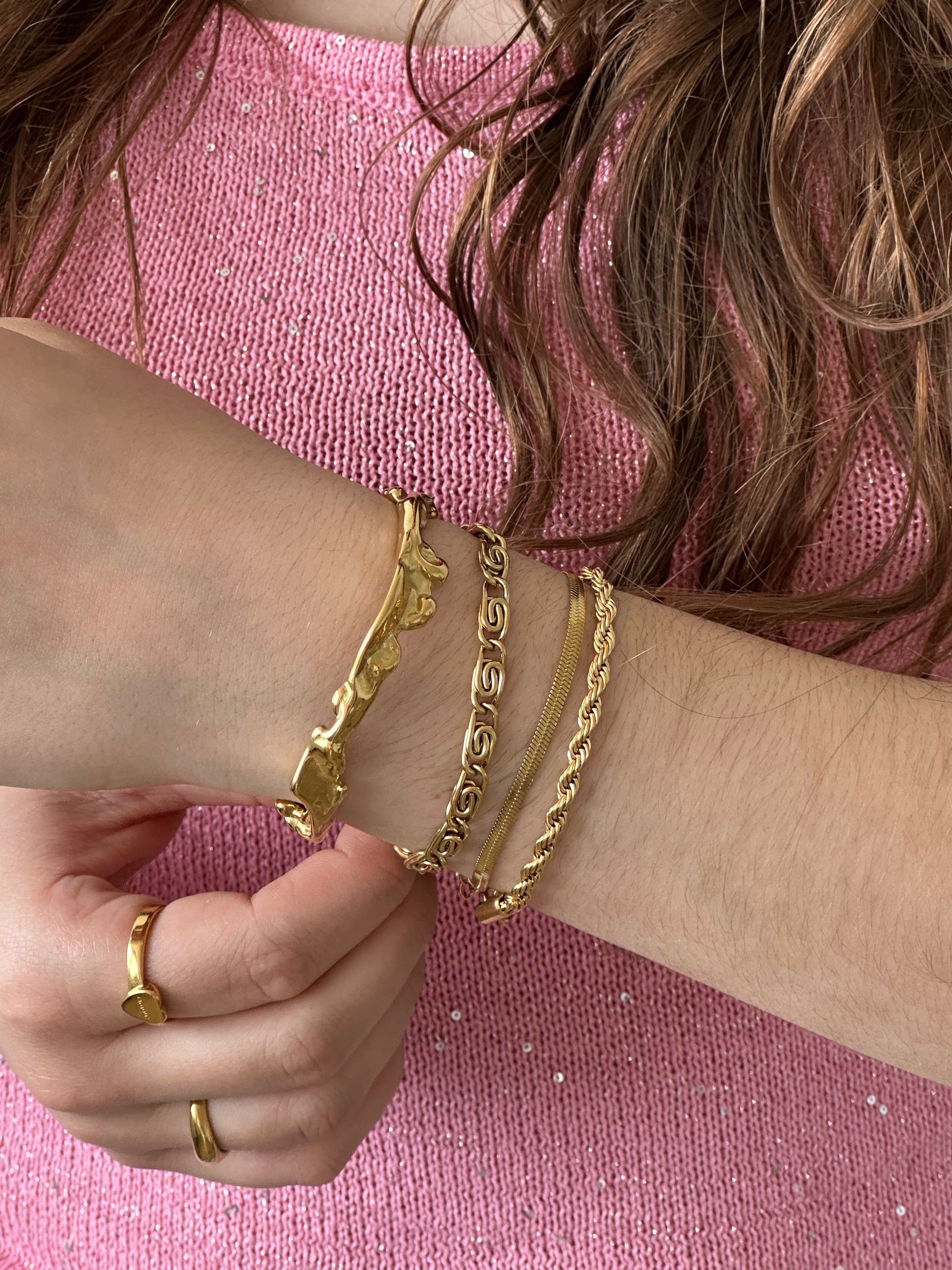 Bracelet bangle Irregular