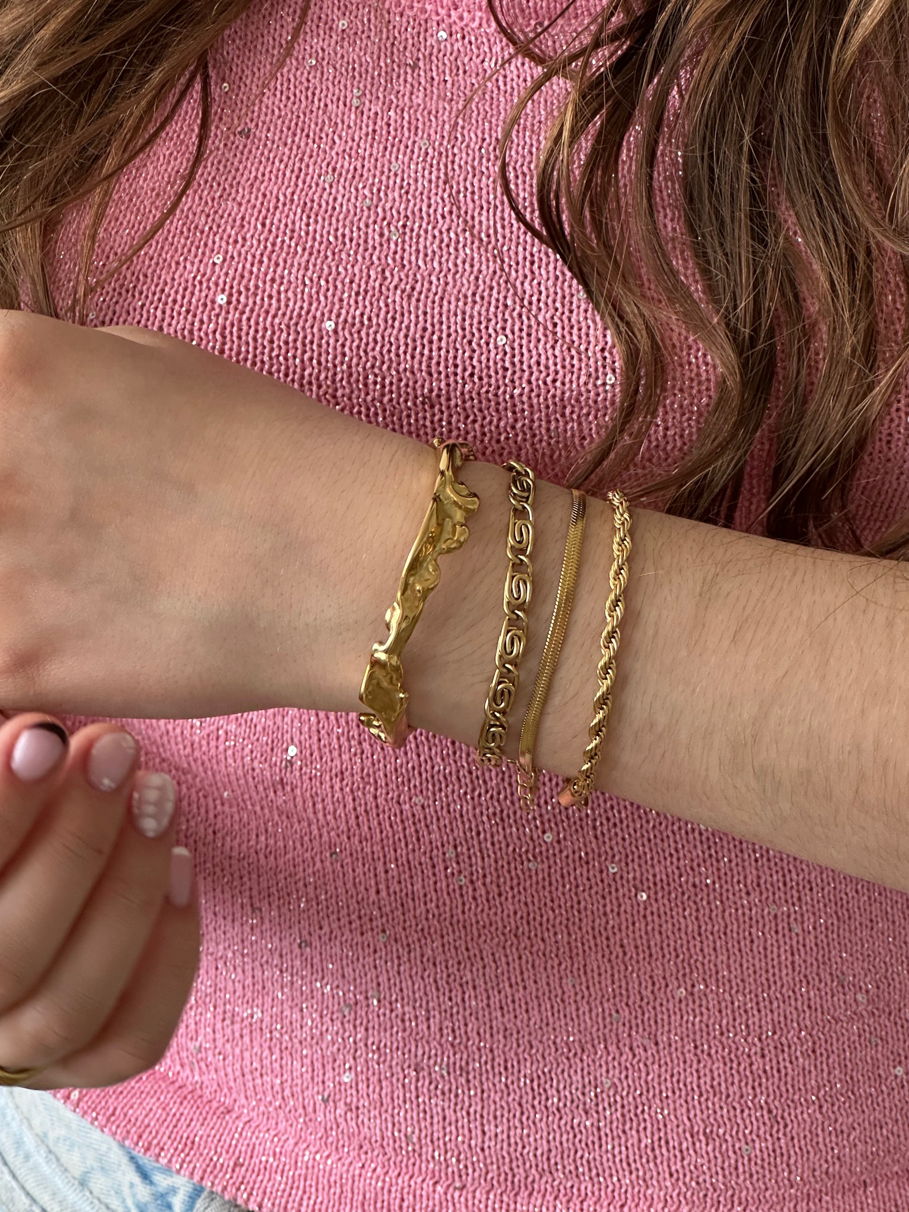 Bracelet bangle Irregular