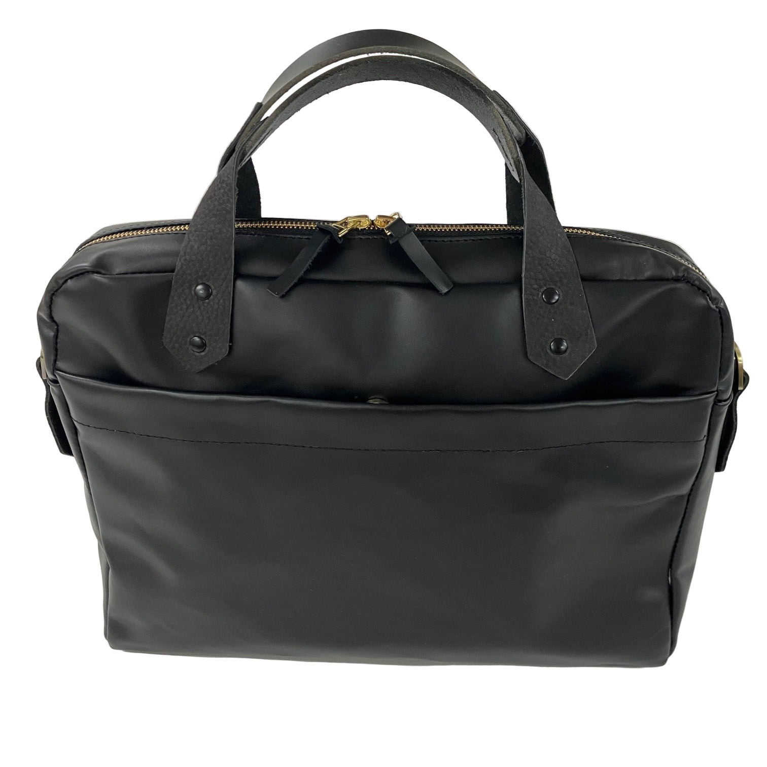 Mallette en cuir, attaché-case, sac messager en cuir noir