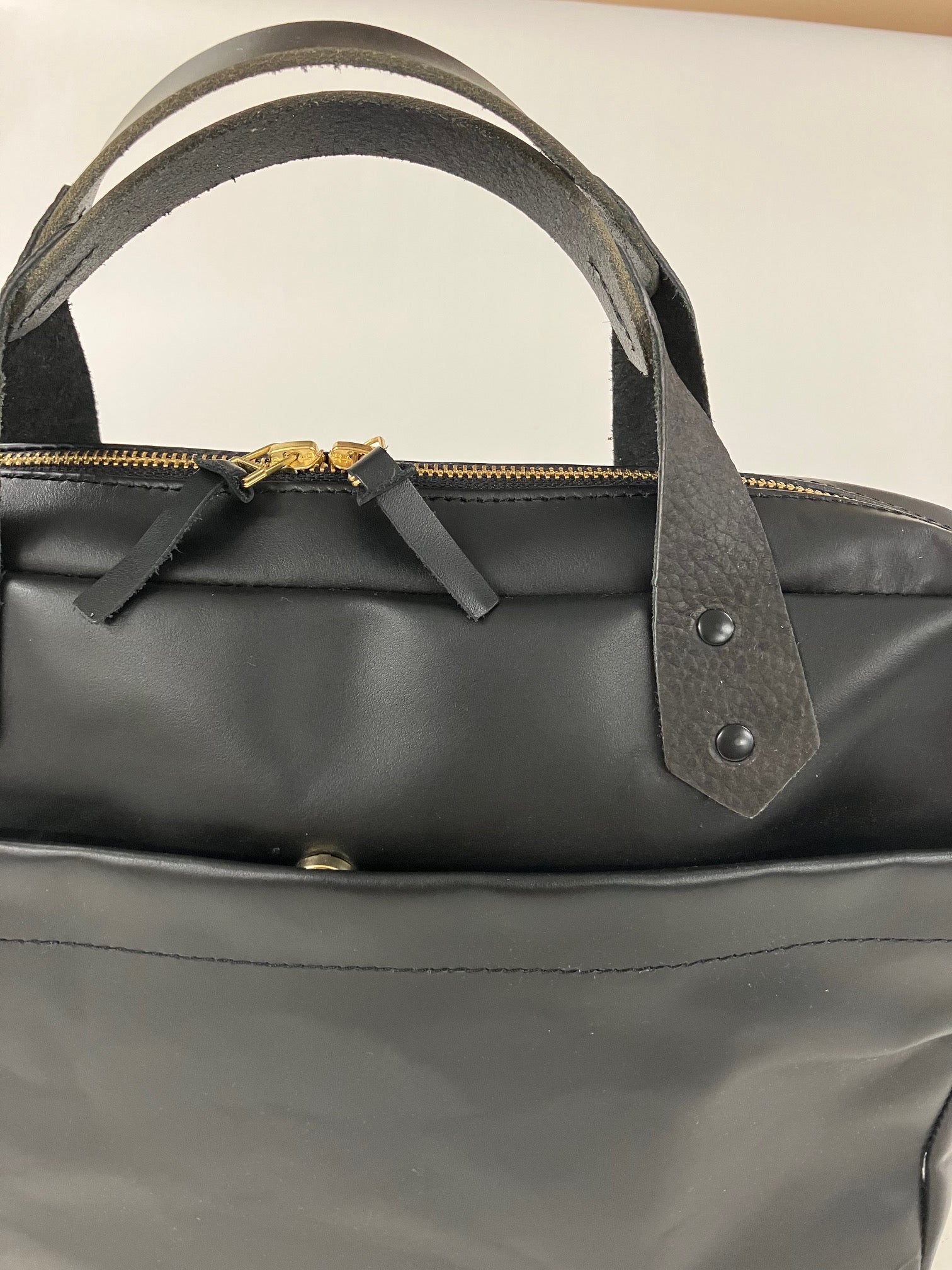 Mallette en cuir, attaché-case, sac messager en cuir noir