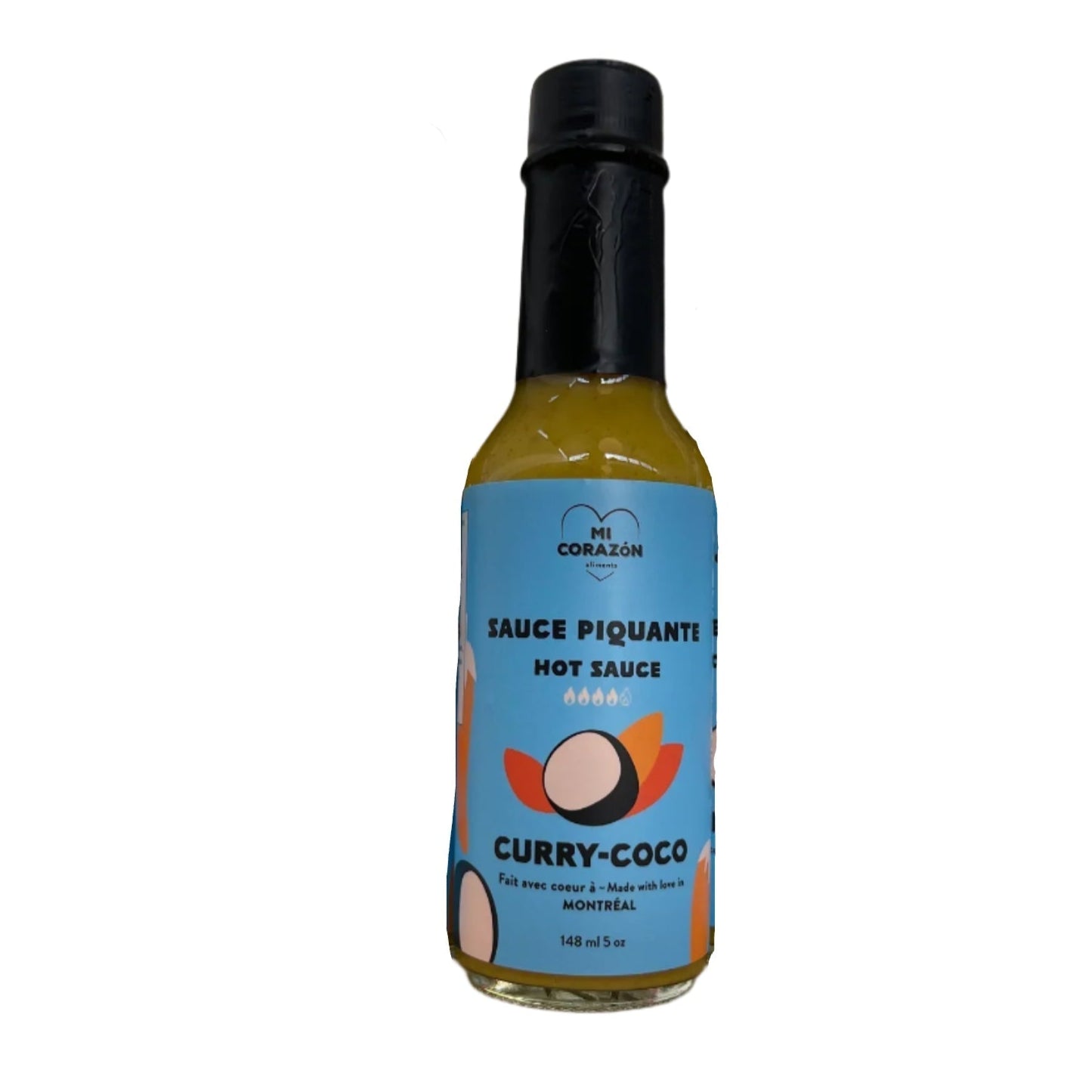 Sauce piquante - Curry coco