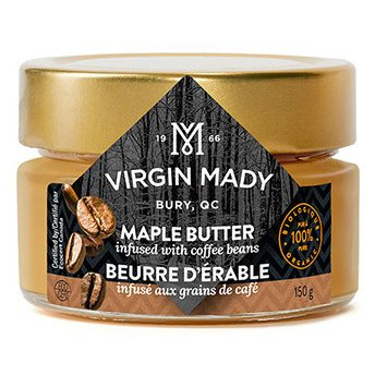 Beurre d'érable aux grains de café - 150g