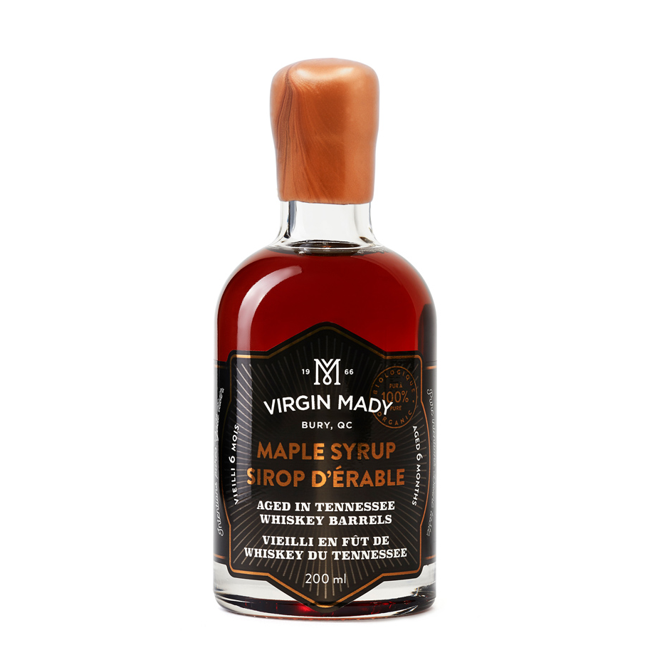 Maple syrup aged in whiskey barrel - 6 months