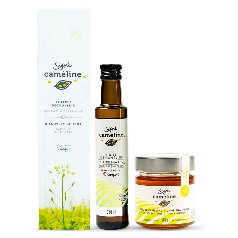 Discovery box - Camelina oil and honey