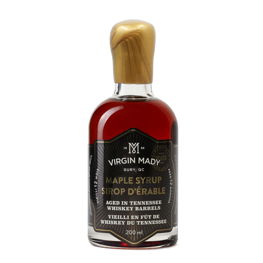 Maple syrup aged in whiskey barrel - 12 months