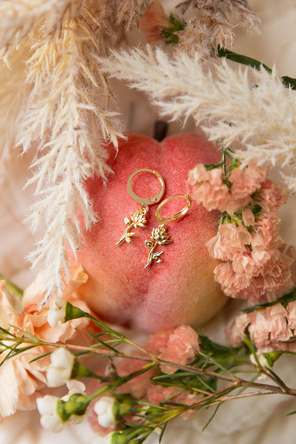 Boucles d'oreilles Marguerite 1