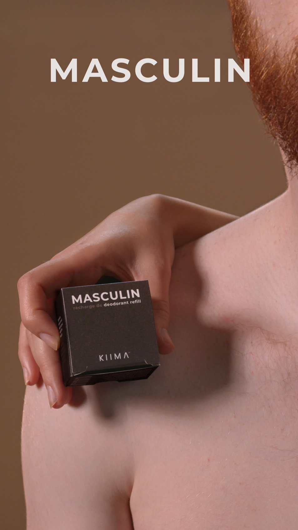 Deodorant Refills - Men's - Amber, Vetiver and Sandalwood