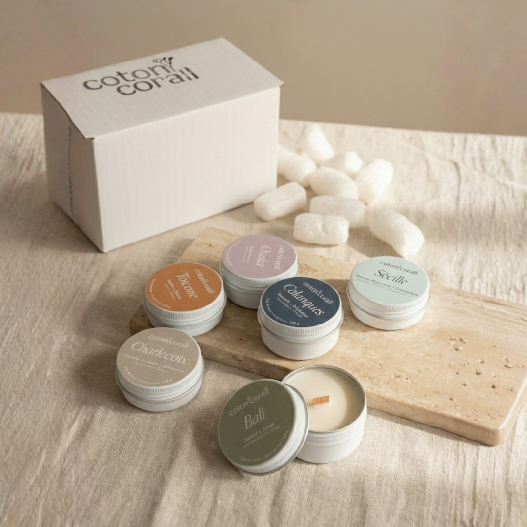 Discovery Kit | 6 Artisanal Mini Scented Candles