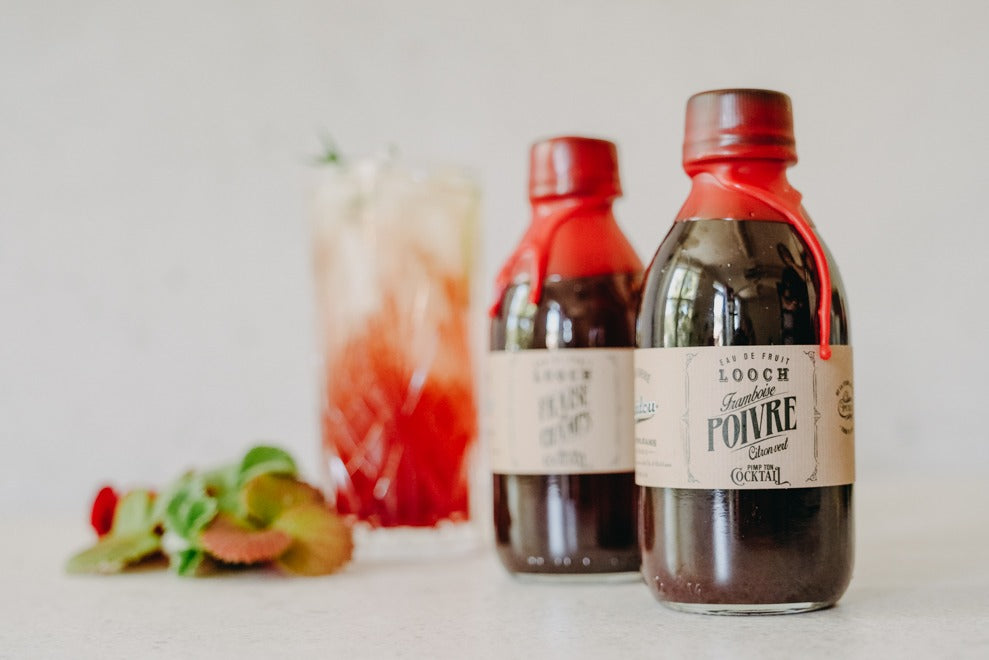 Sirop à Cocktail - Framboise poivre