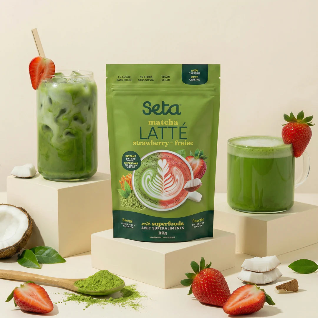 Matcha Latte - Strawberry