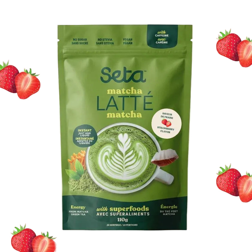 Latté au Matcha - Fraise