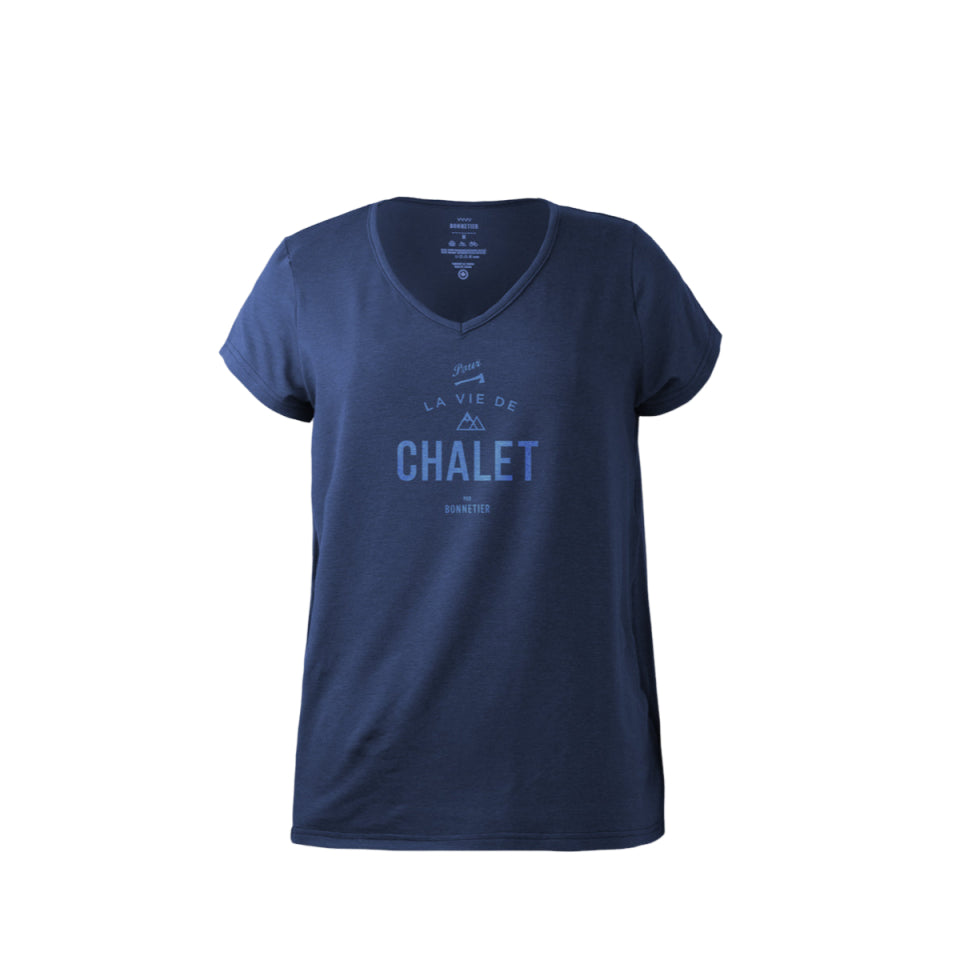 T-shirt Femme Marine - Chalet