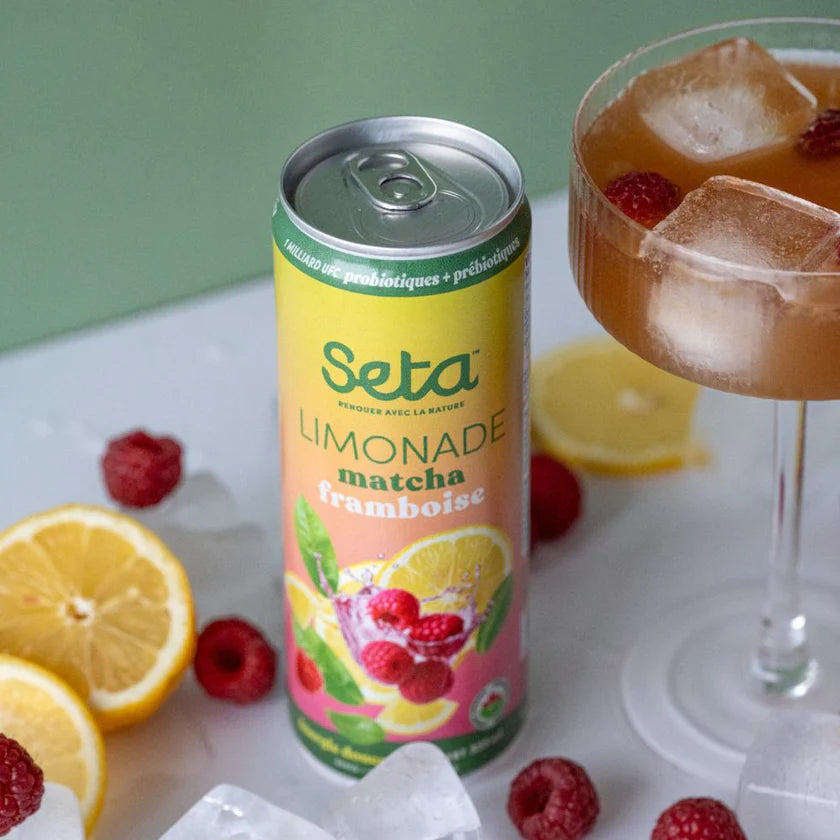 Raspberry Matcha Lemonade