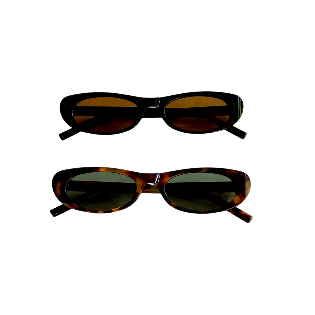 Lunettes de soleil 90s Oval