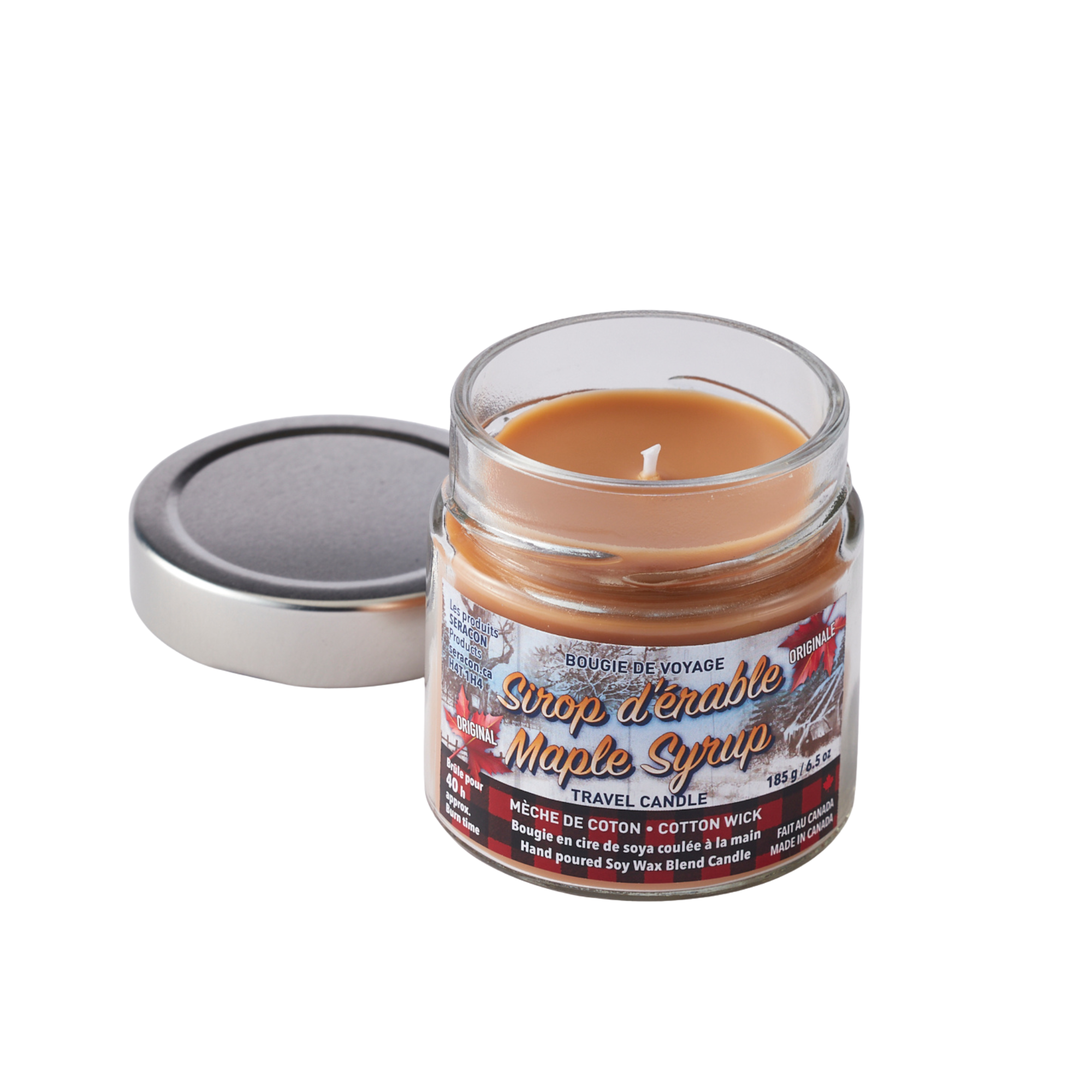 Chandelle au sirop d’érable - Pot Maison