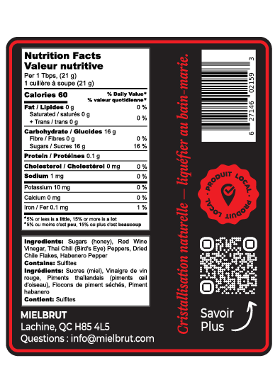 Spicy Honey Infused with Heat: Spice Up Your Palate