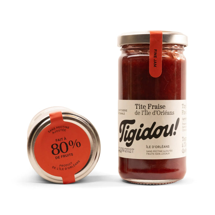 Confiture tite fraise de l'Île