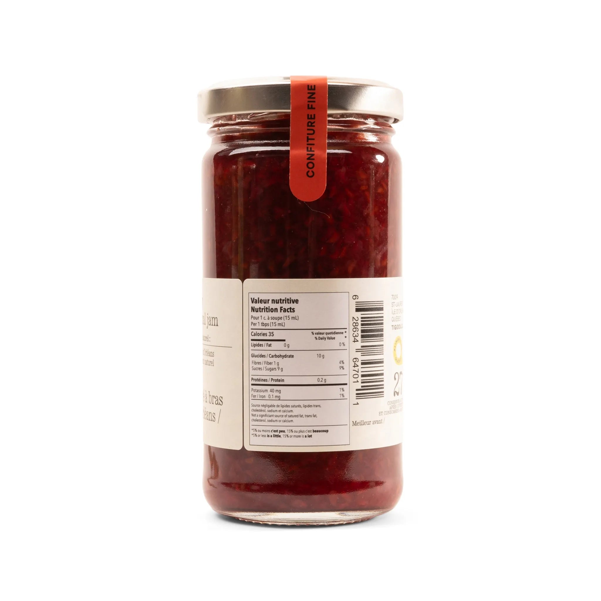 Confiture pure framboise