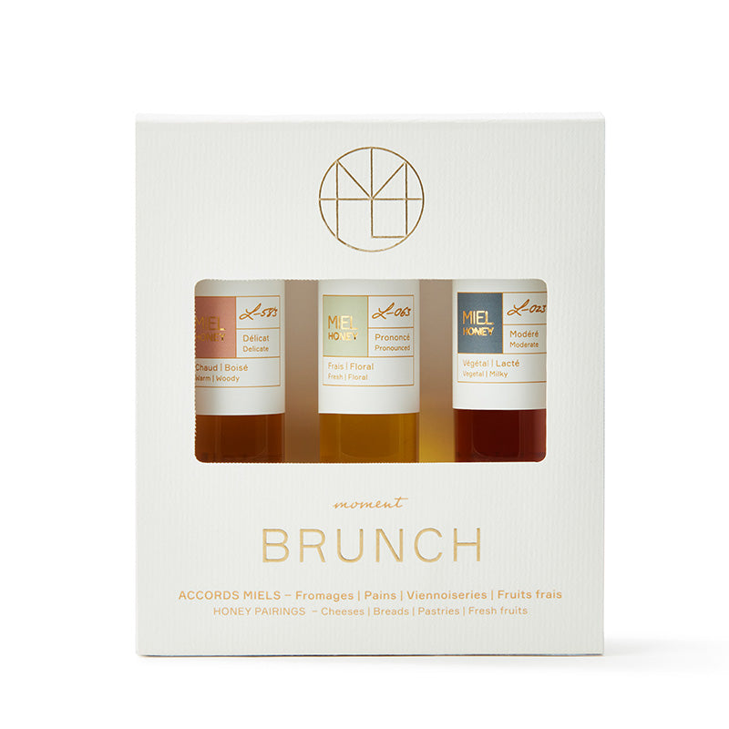 Trio de miels - Moment Brunch