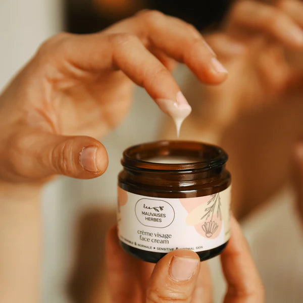 Crème visage Camomille - peau sensible et normale