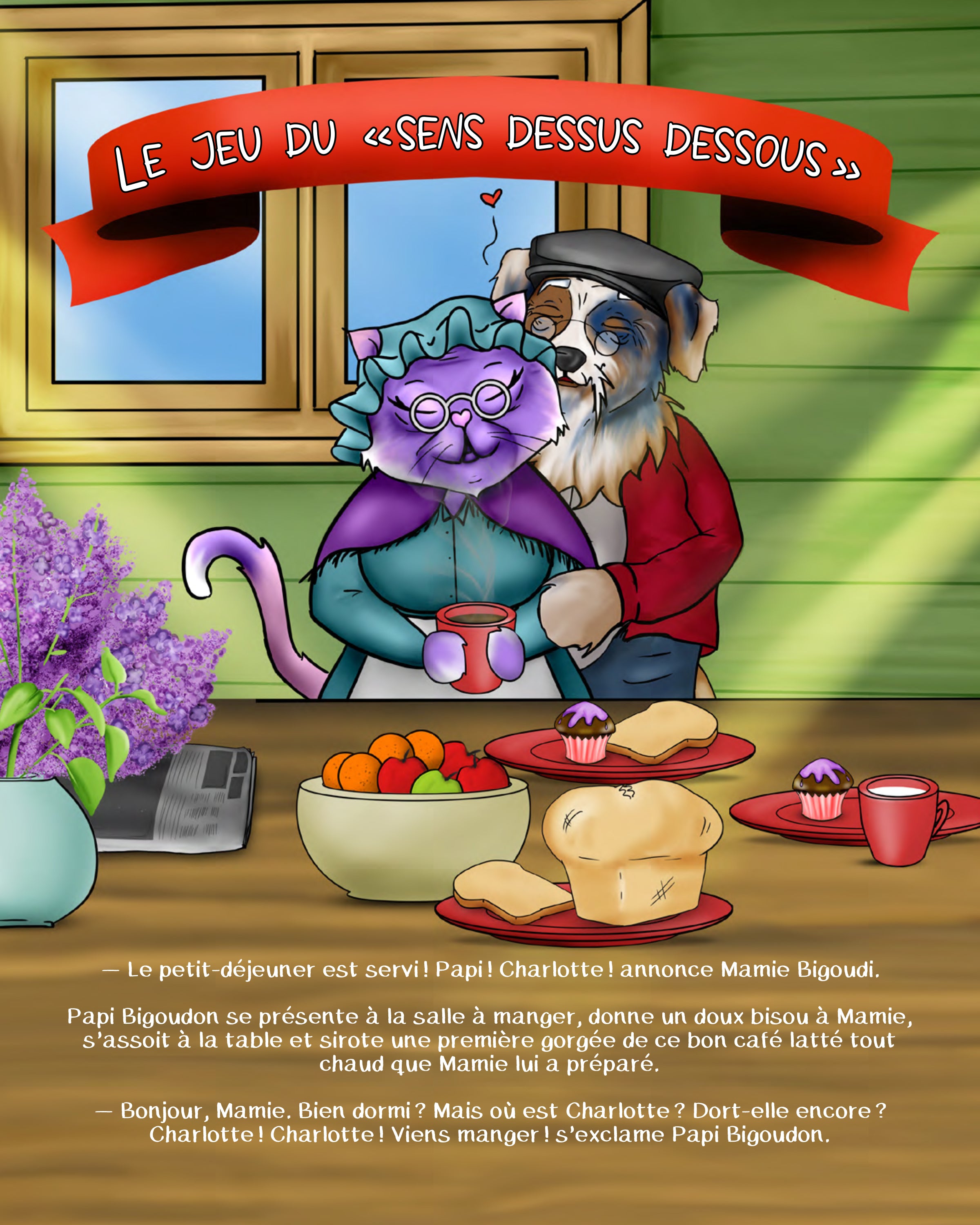 Livre pour enfants: Mamie Bigoudi - tome 2