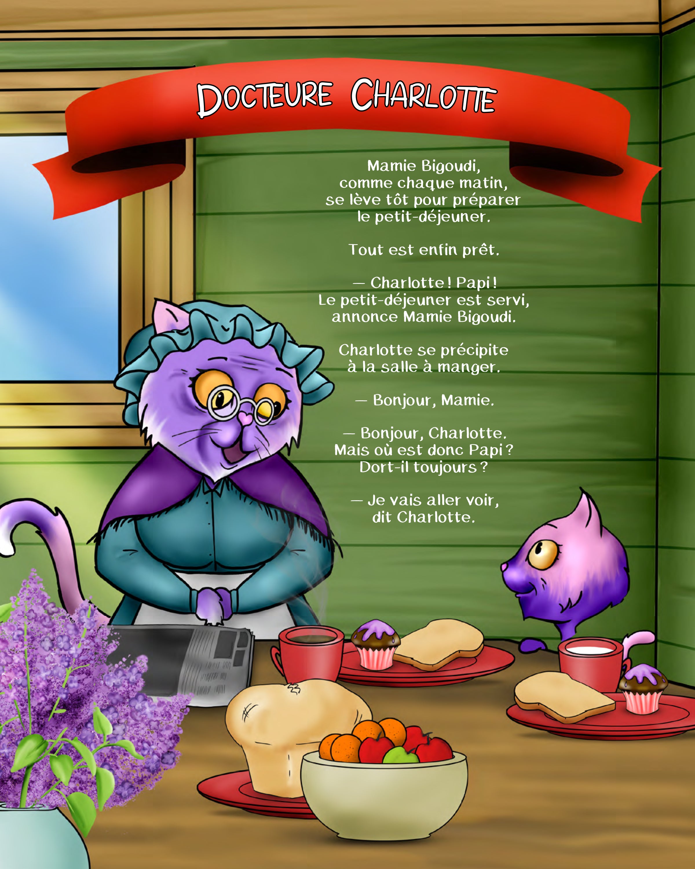 Livre pour enfants: Mamie Bigoudi - tome 2