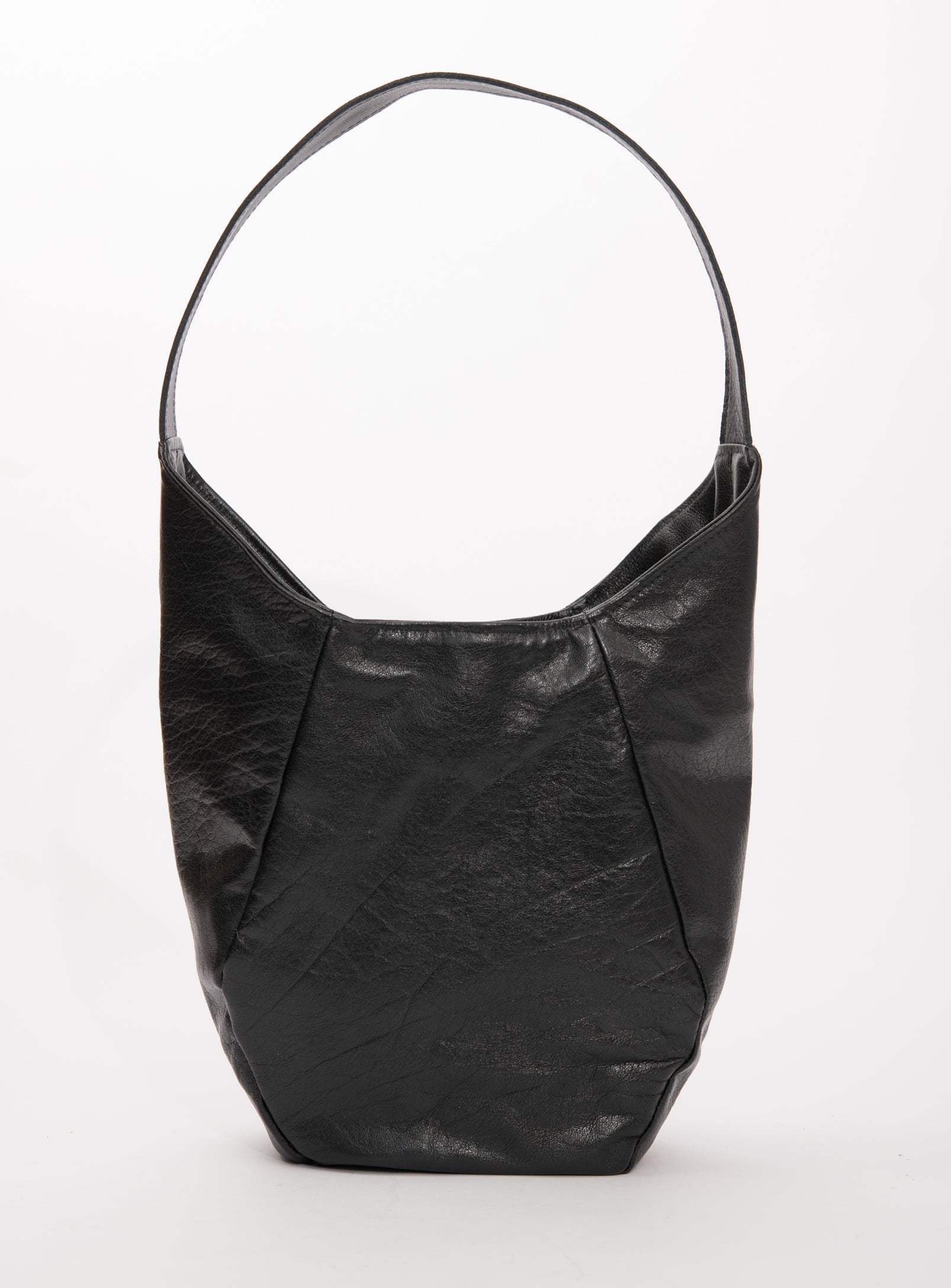 Sac cabas géométrique en cuir modèle MONT-ROYAL