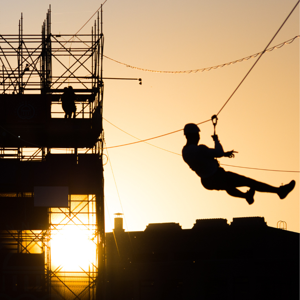 Activité de tyrolienne pour 2 personnes - Montréal Zipline
