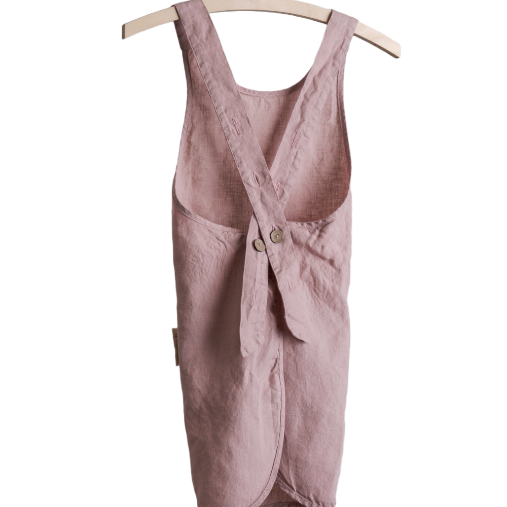 Linen children's apron