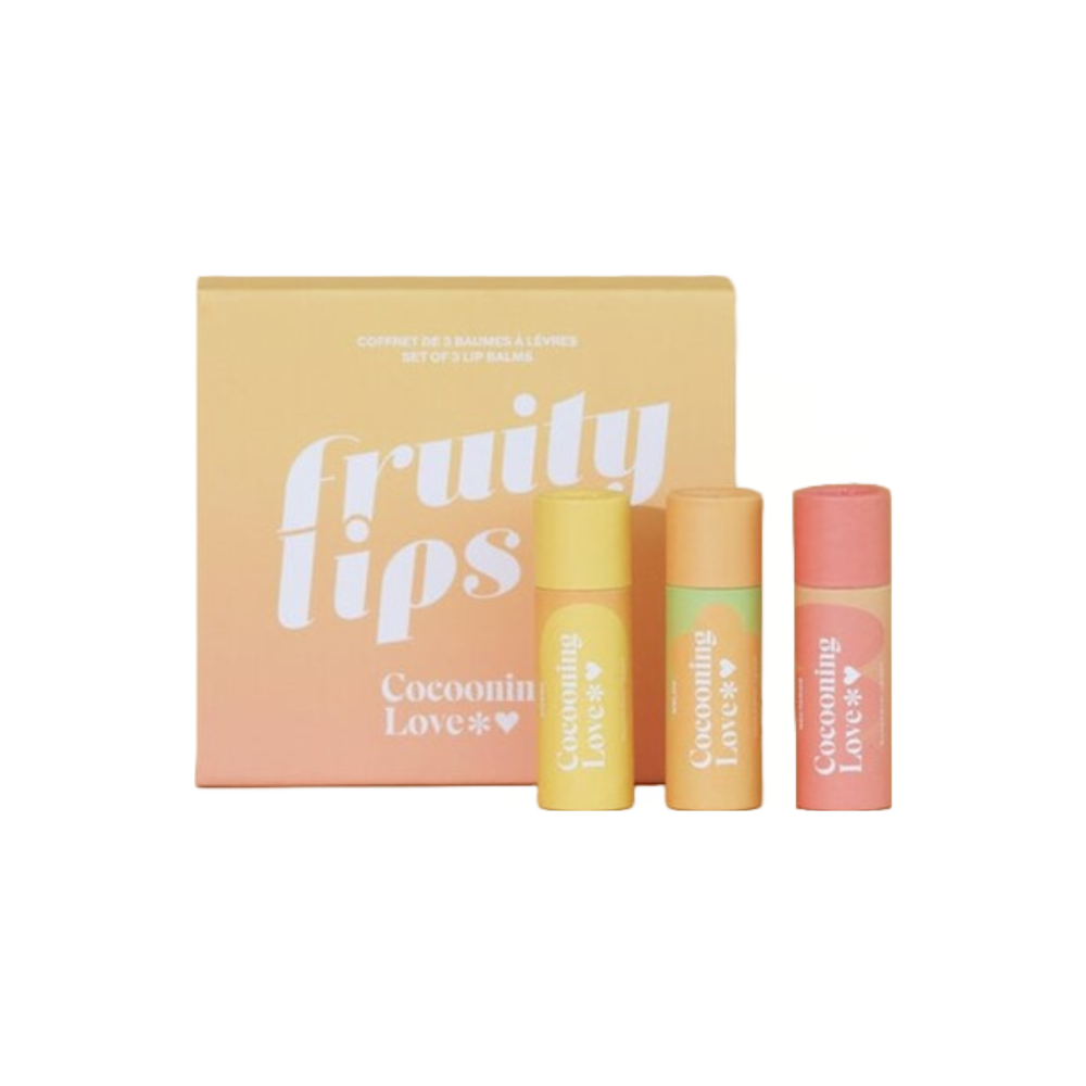 Coffret baume à lèvres - Fruity lips