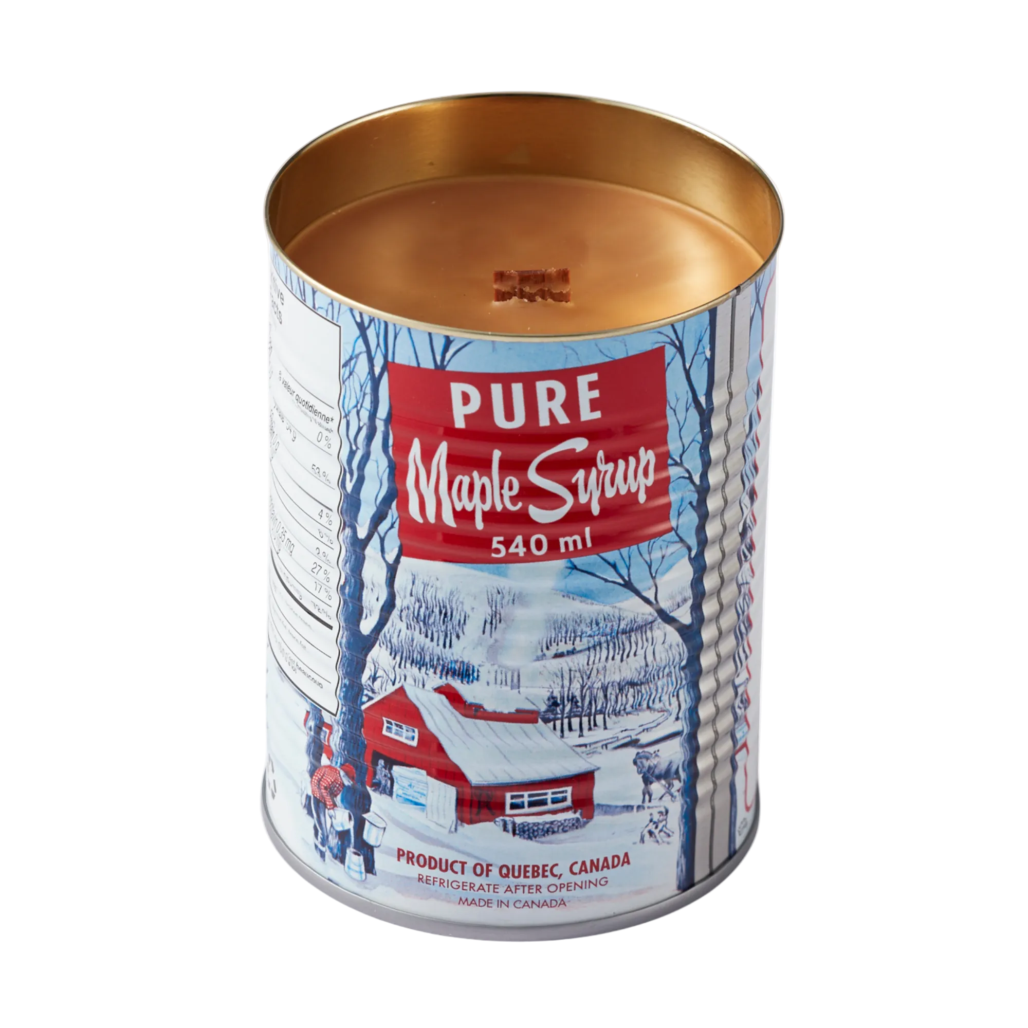 Chandelle au Sirop d’Érable - Boîte Iconique (540 ml)