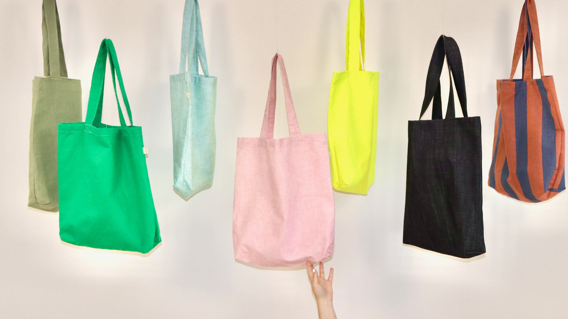Sac réutilisable tote bag - Ligné