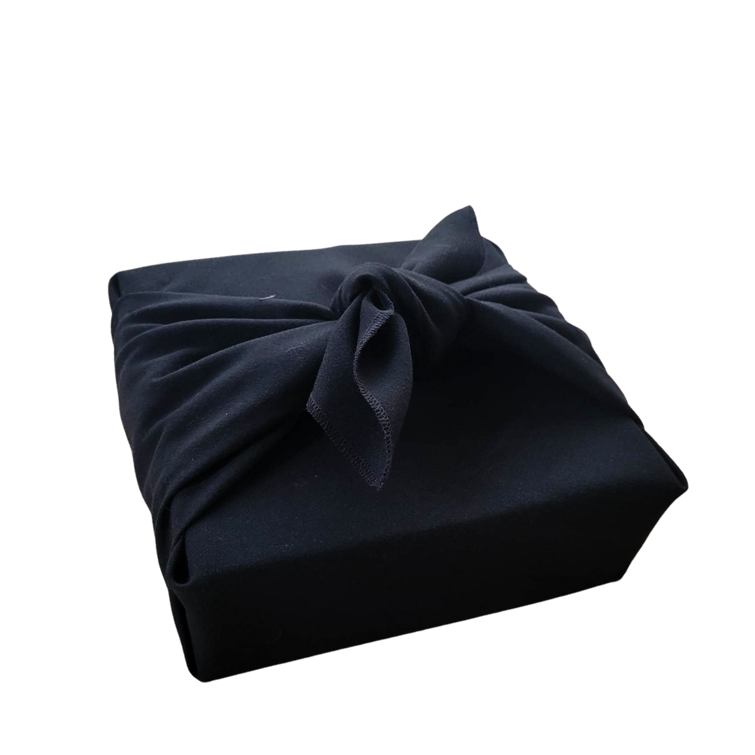 Emballage réutilisable Furoshiki - Noir