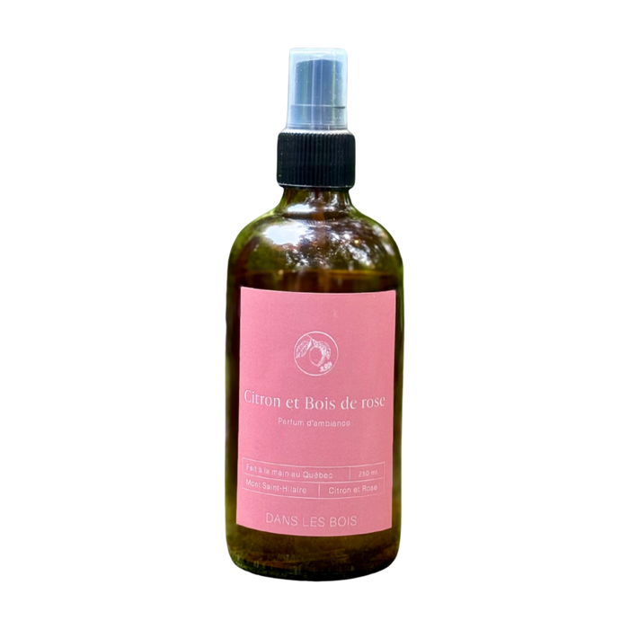 Parfum d'ambiance - Citron & Bois de Rose