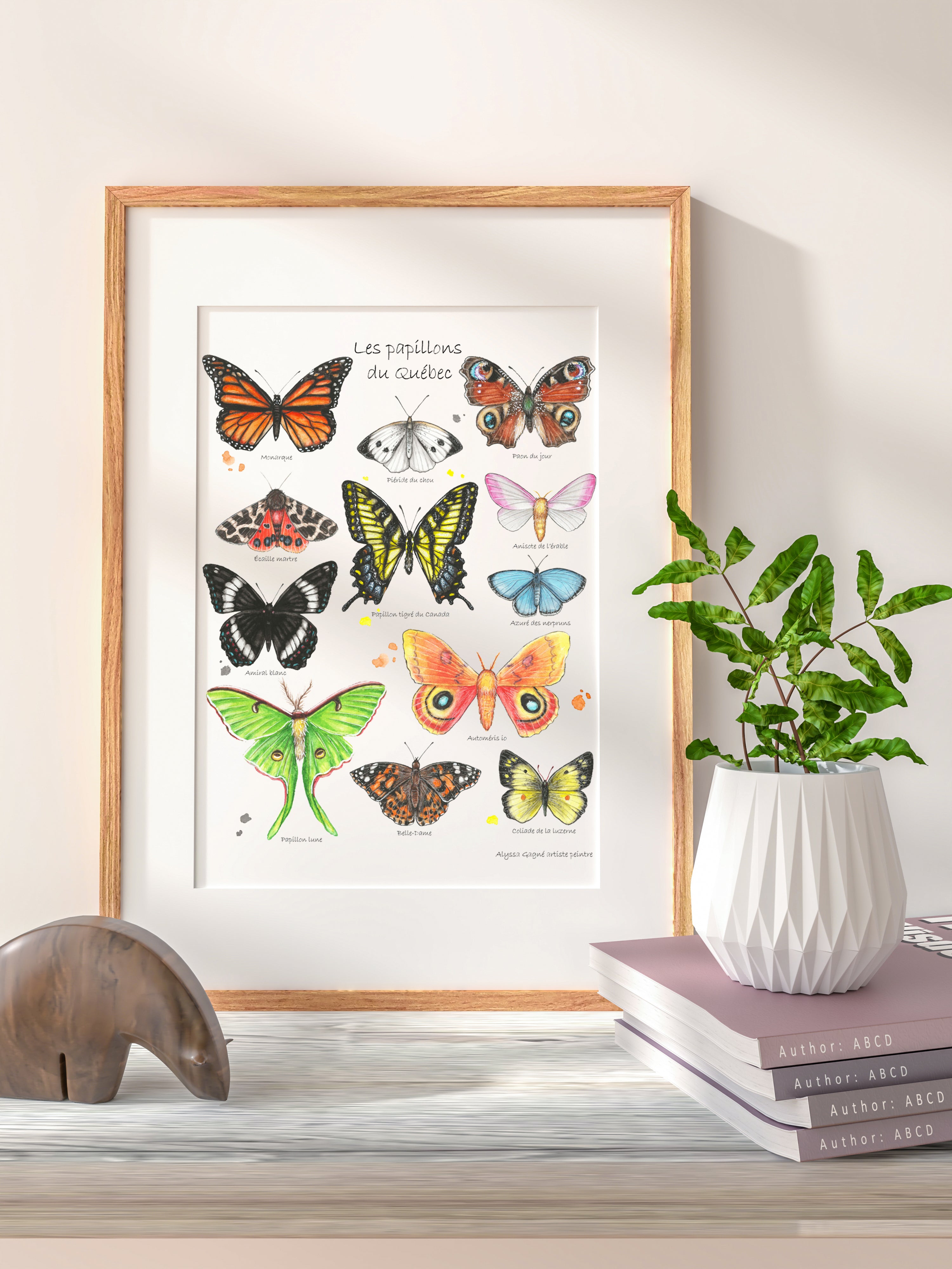 Affiche - Papillons du Québec