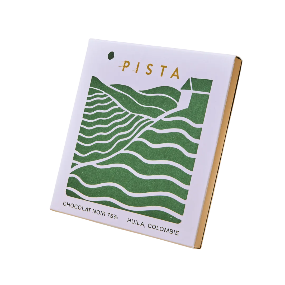 Tablette de chocolat - Colombie 75% - Pista