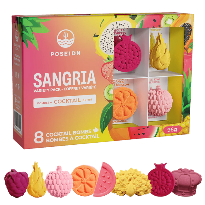 Coffret bombes à cocktail - Sangria
