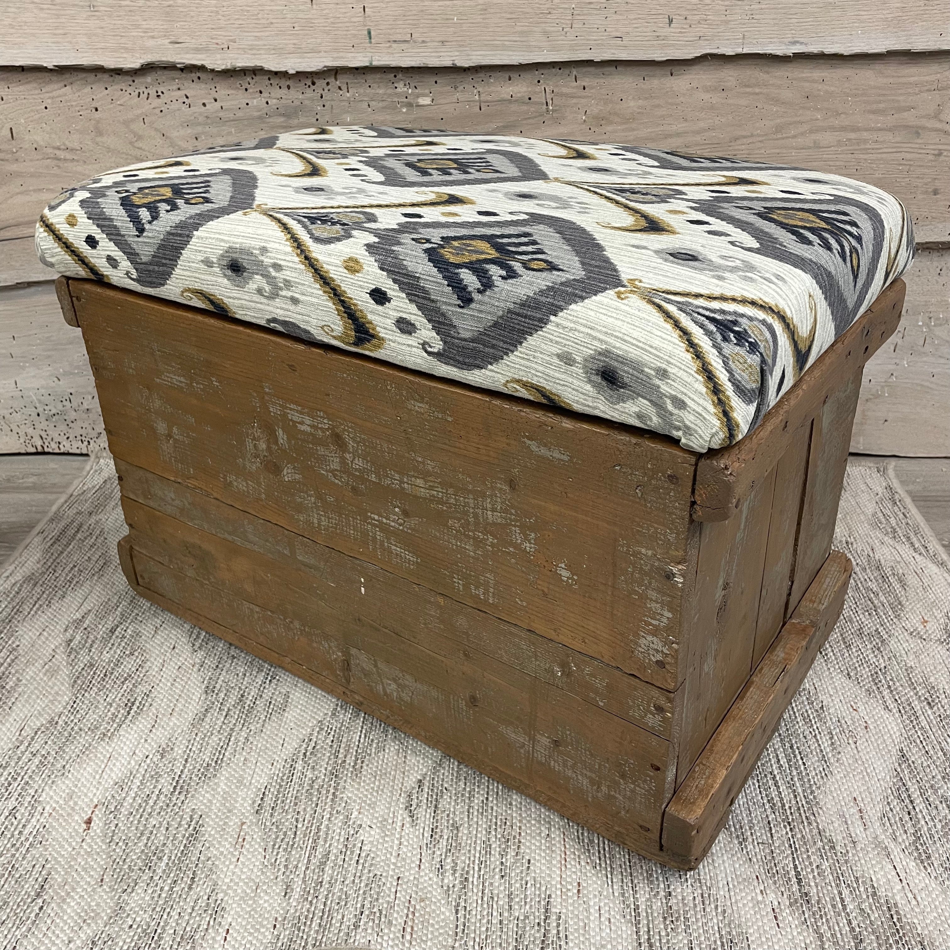 Pouf de rangement - La Damask