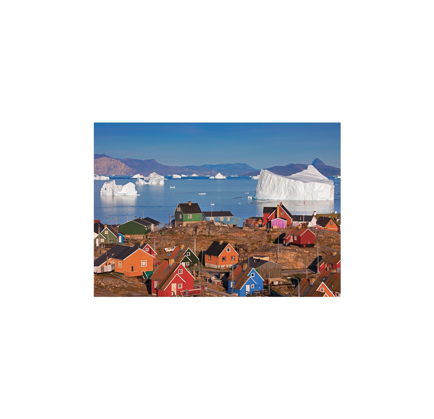 Casse-tete - Village de Uummannaq, Groenland