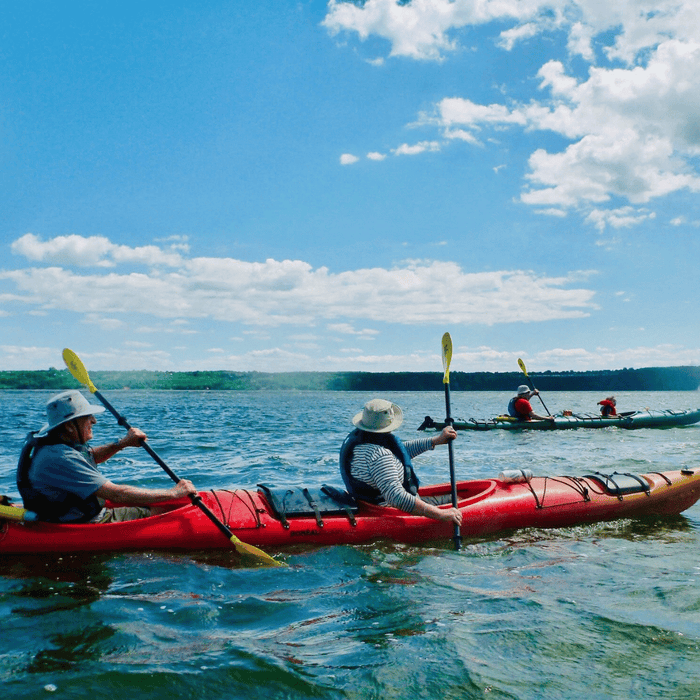Kayak de mer pour 2 personnes - Quatre Natures