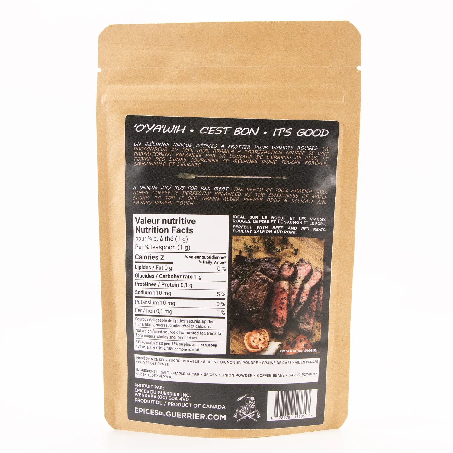 Rub à Steak au Café